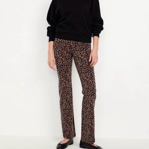 NWT old navy high-waisted fashion flare legging